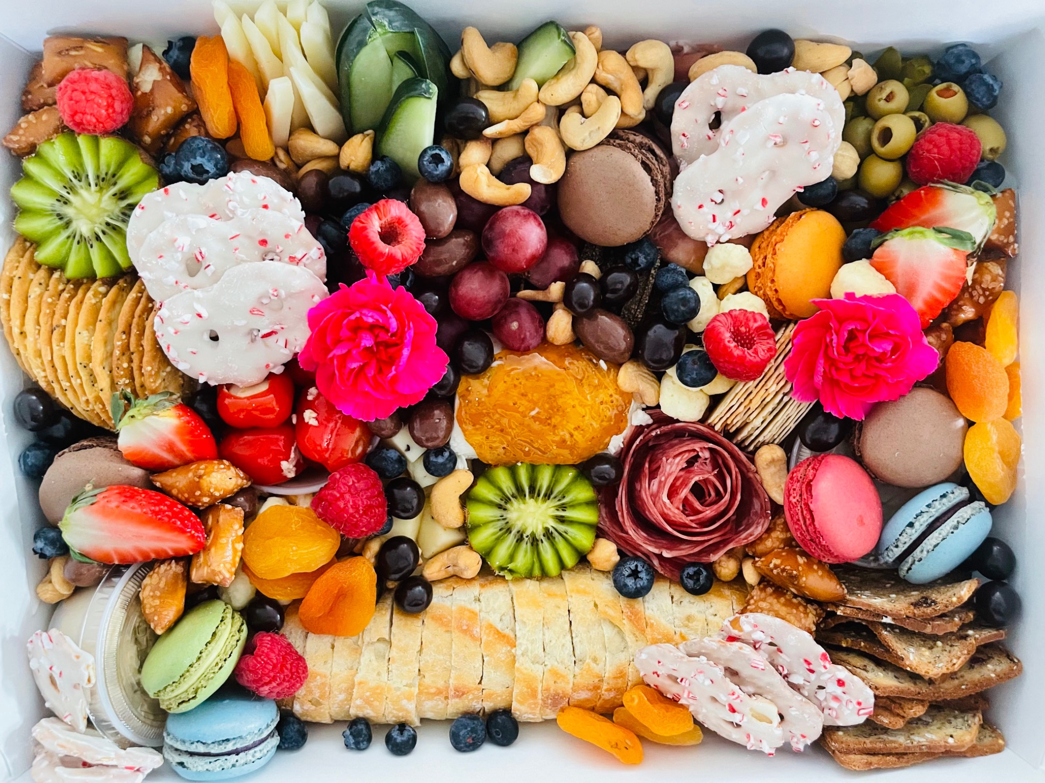 Honeybrie brunch and charcuterie spread