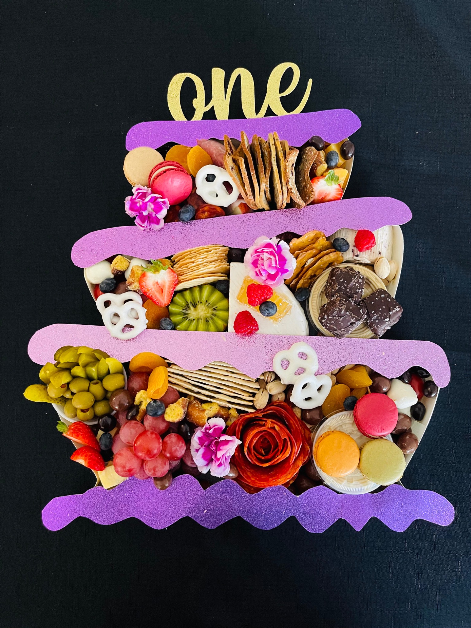 Custom themed charcuterie creation