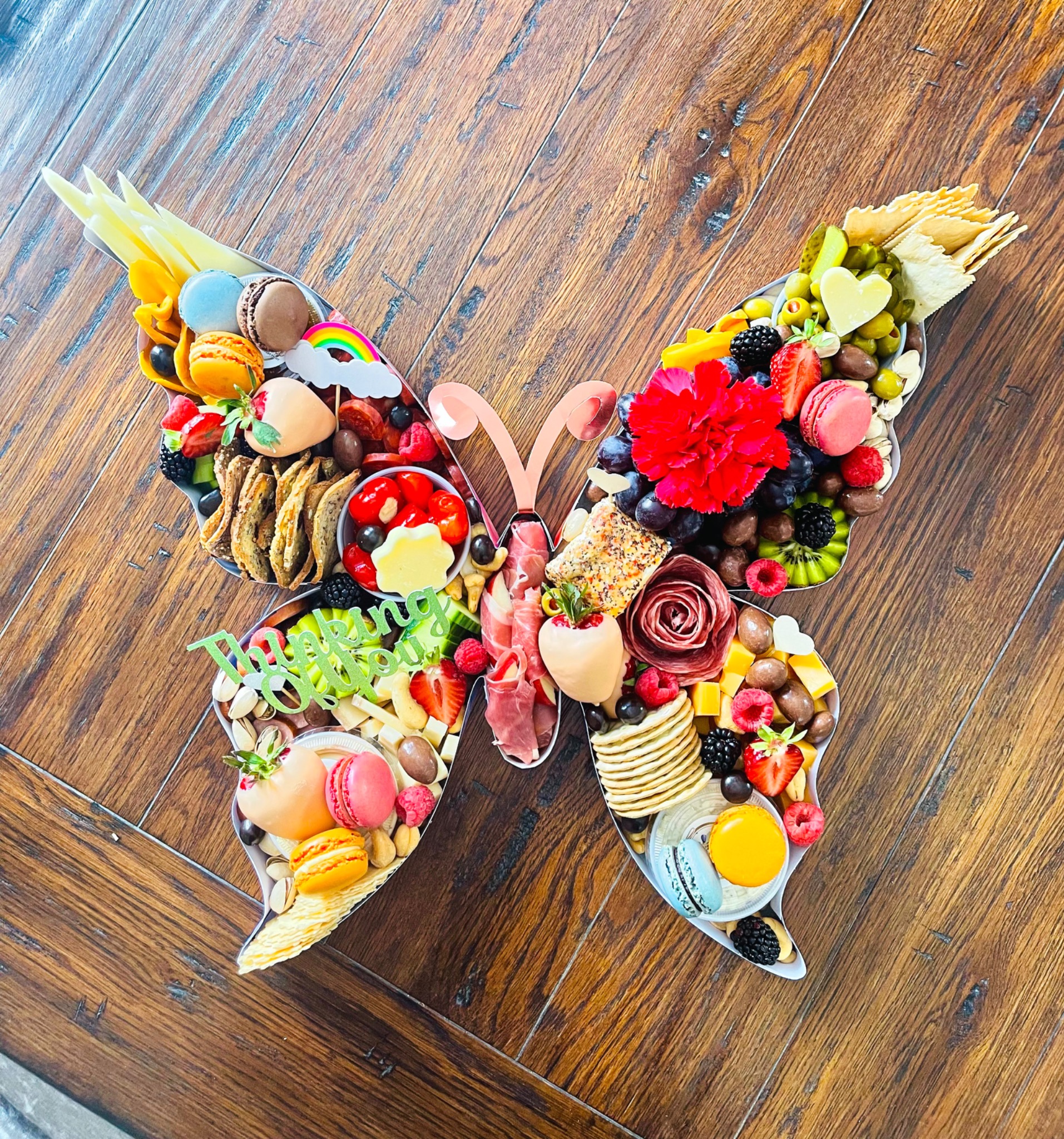 Custom themed charcuterie creation