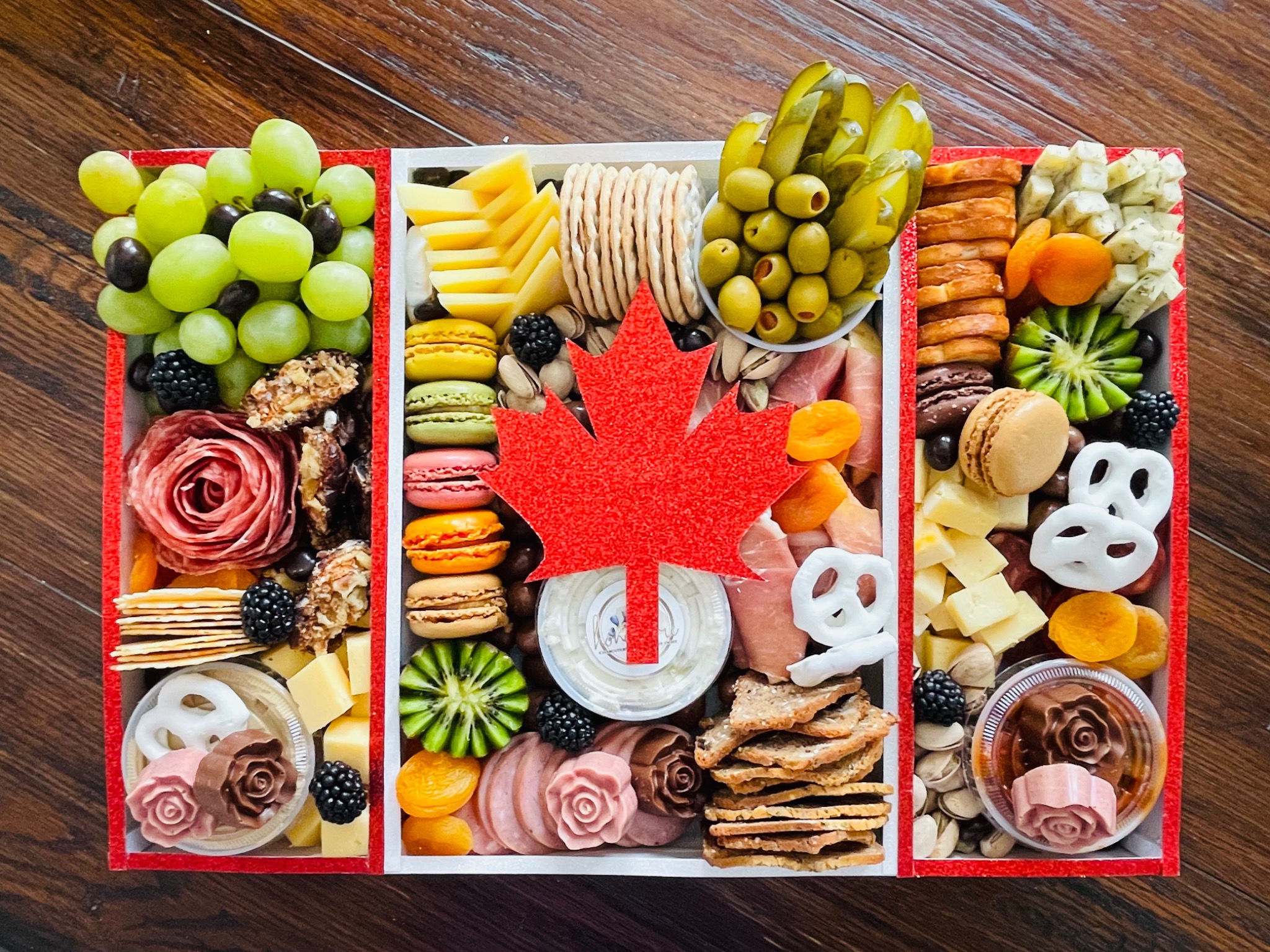 Custom themed charcuterie creation