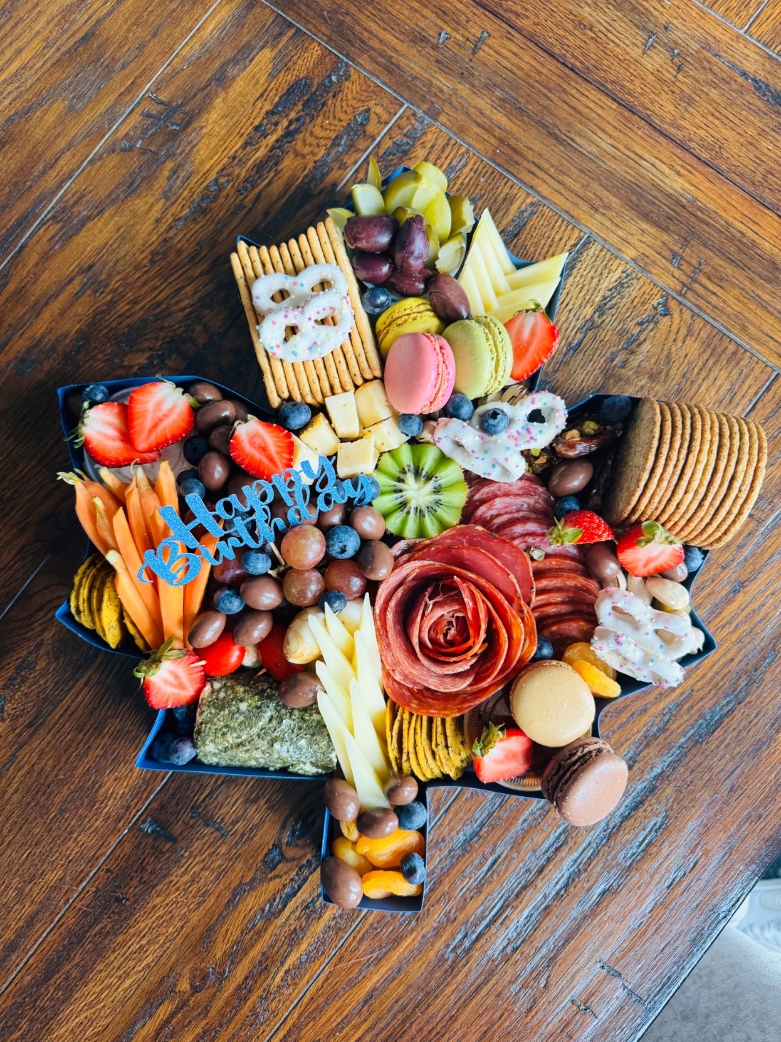 Custom themed charcuterie creation